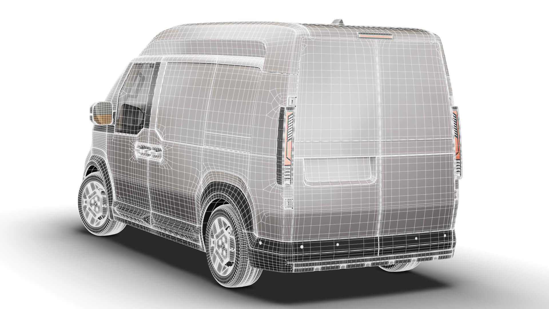 Kia PV5 Cargo L2H2 2027 3D Model