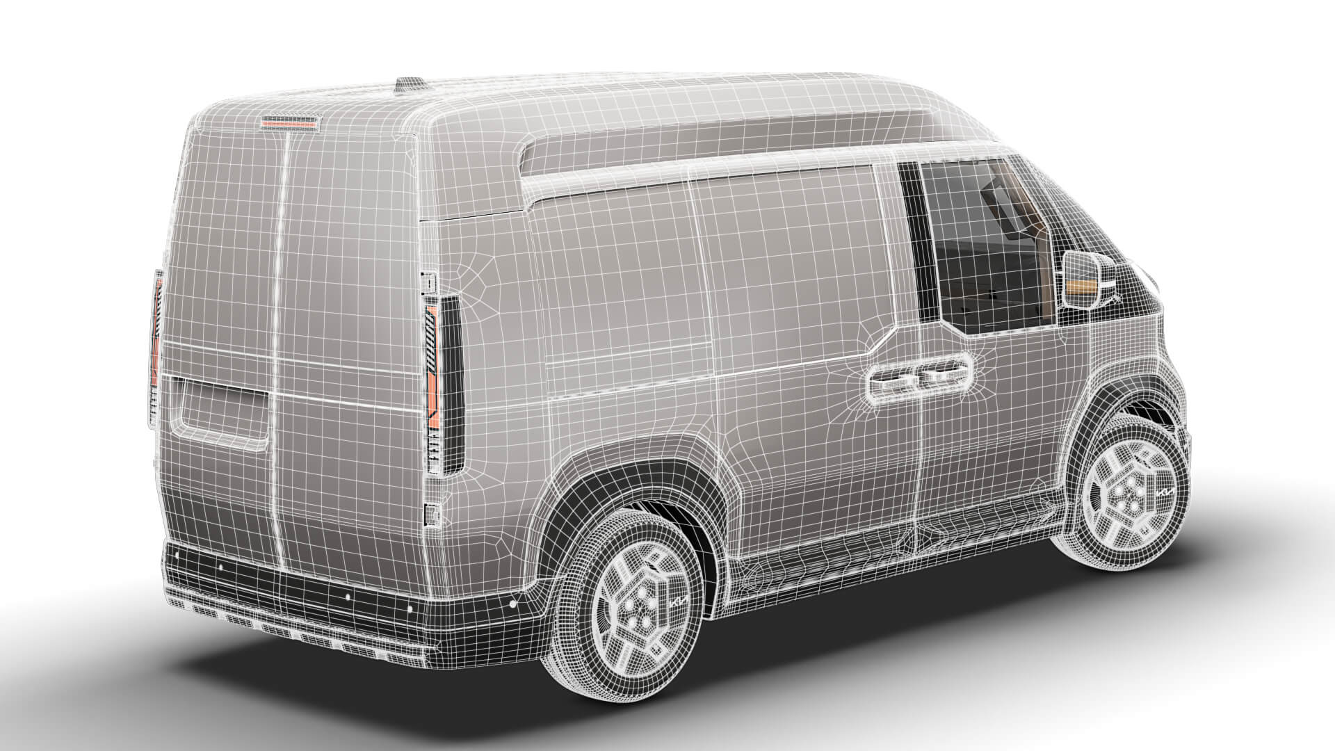 Kia PV5 Cargo L2H2 2027 3D Model