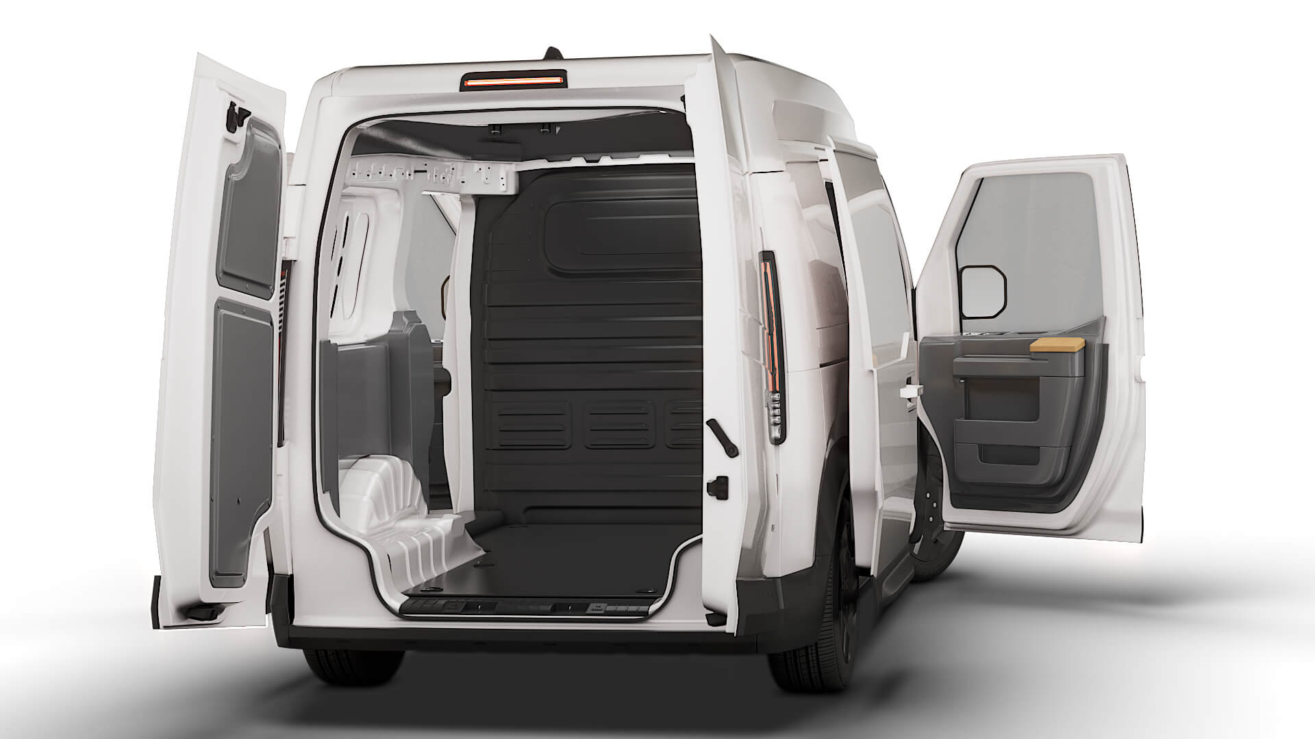Kia PV5 Cargo L2H2 HQ Int 2027 3D Model