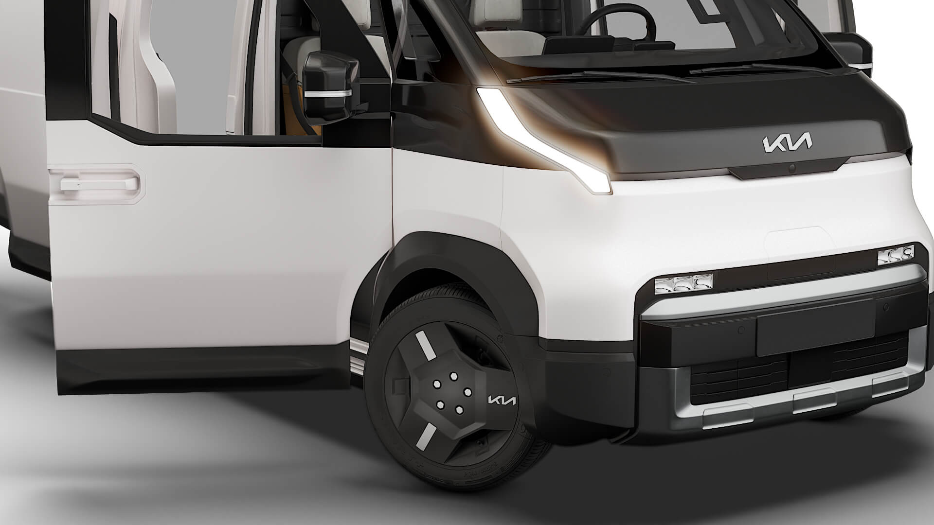 Kia PV5 Cargo L2H2 HQ Int 2027 3D Model