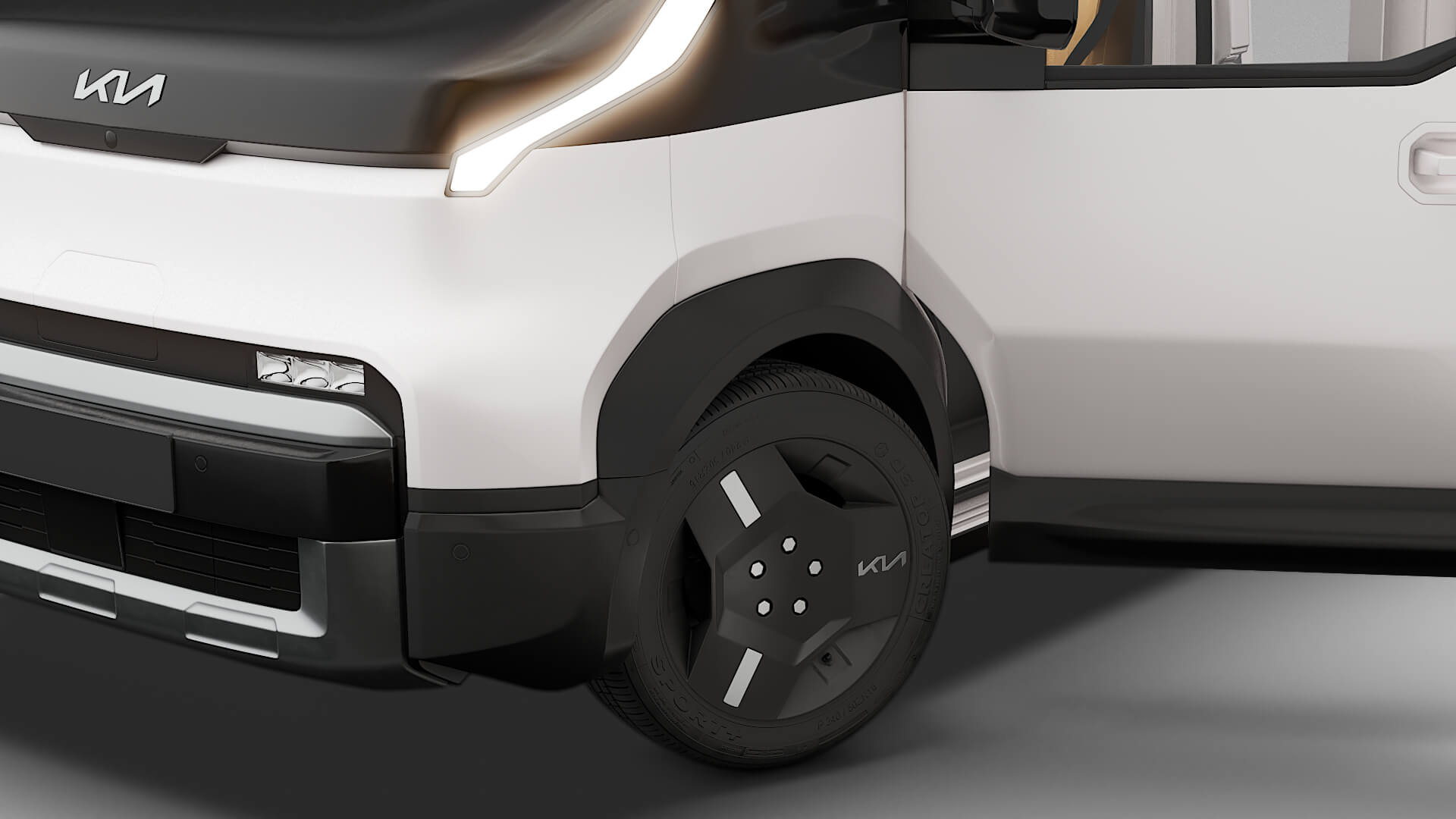 Kia PV5 Cargo L2H2 HQ Int 2027 3D Model