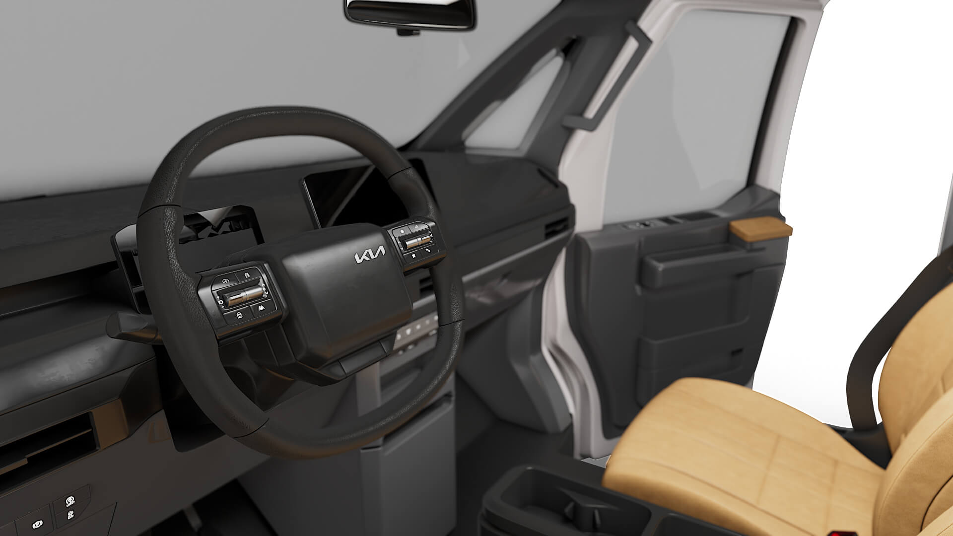 Kia PV5 Cargo L2H2 HQ Int 2027 3D Model