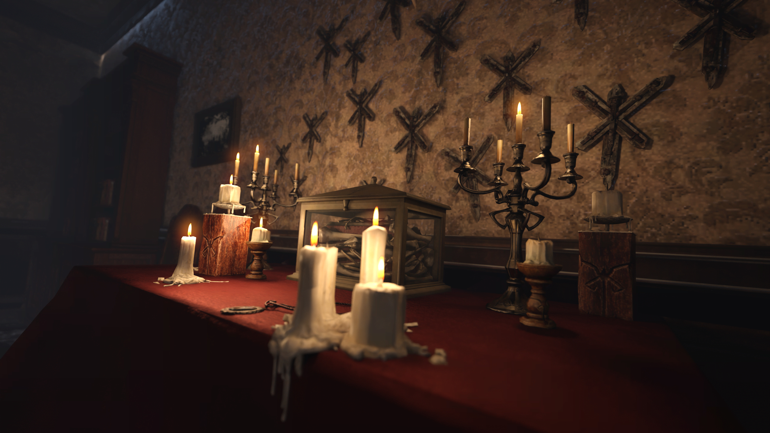 RE4R Manor Bedroom for Daz Studio Daz Content