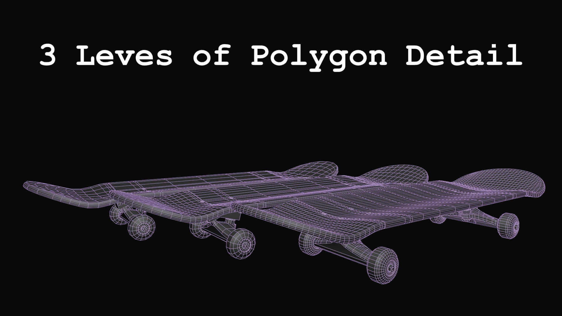 Skateboards 20 Designs Highly Customizable 3D Model