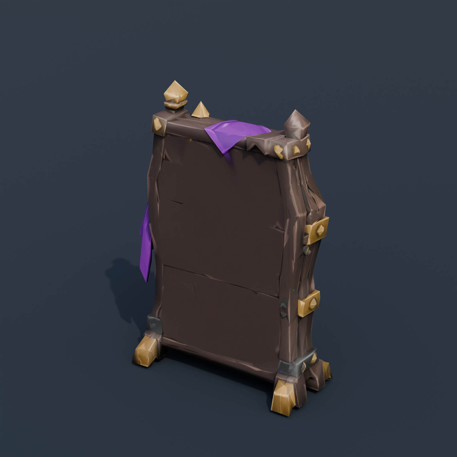 Stylized Low Poly Witch Potion Distiller 3D Model
