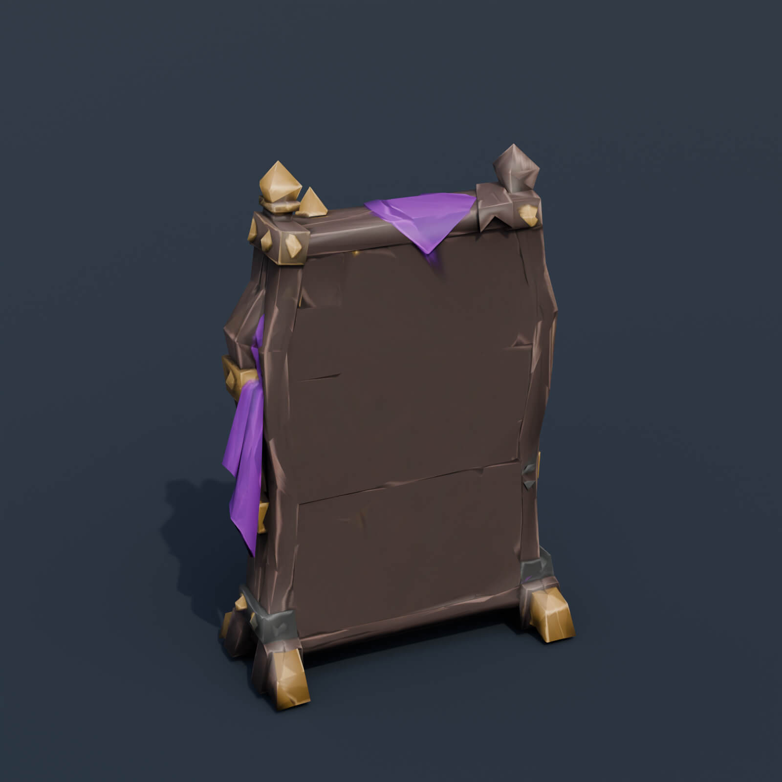Stylized Low Poly Witch Potion Distiller 3D Model