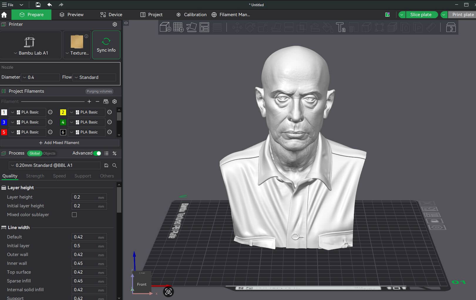 Indio Solari 3D Printable Busts 3D Model
