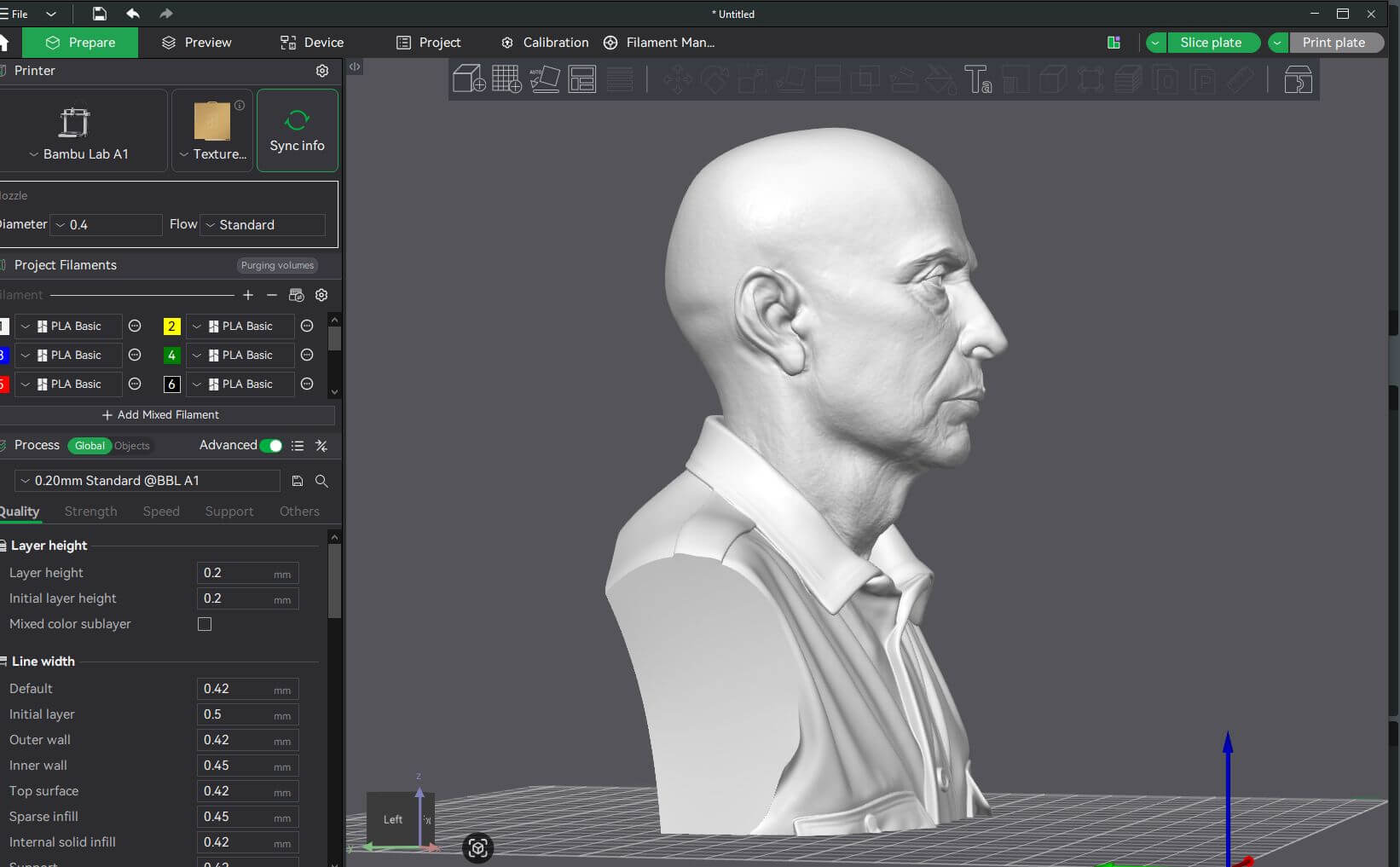 Indio Solari 3D Printable Busts 3D Model
