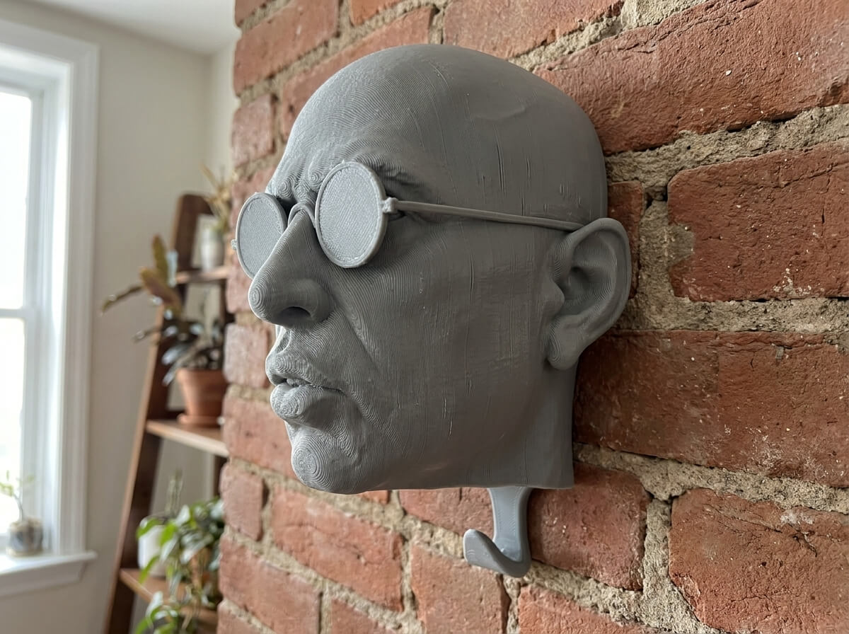 Indio Solari &ndash Head Hanger 3D Model