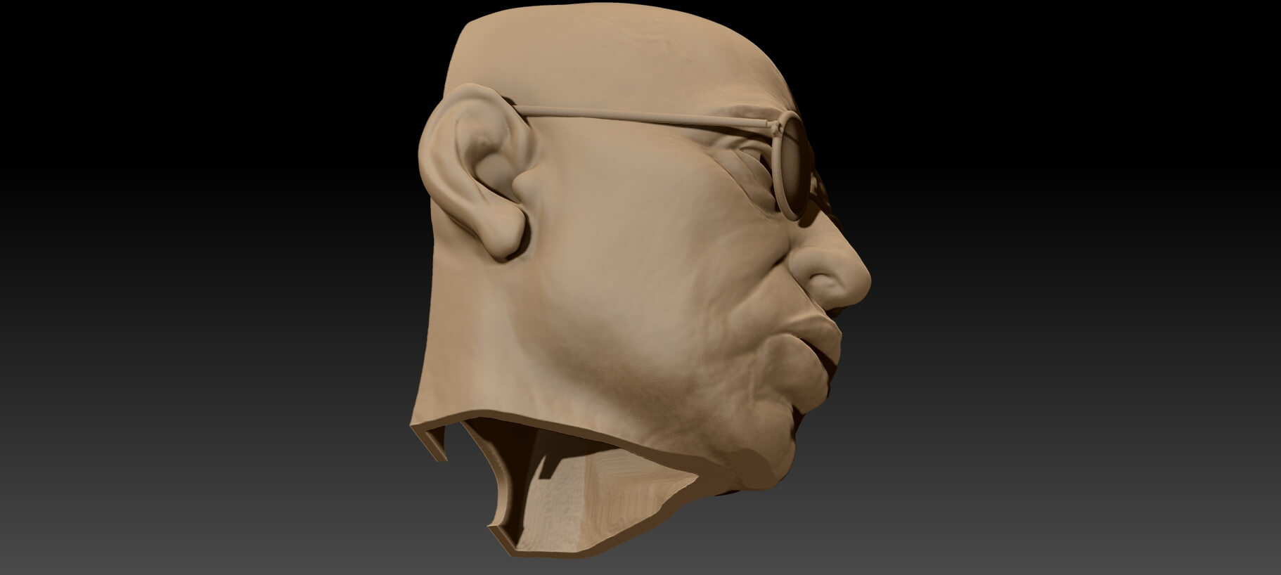Indio Solari &ndash Head Hanger 3D Model