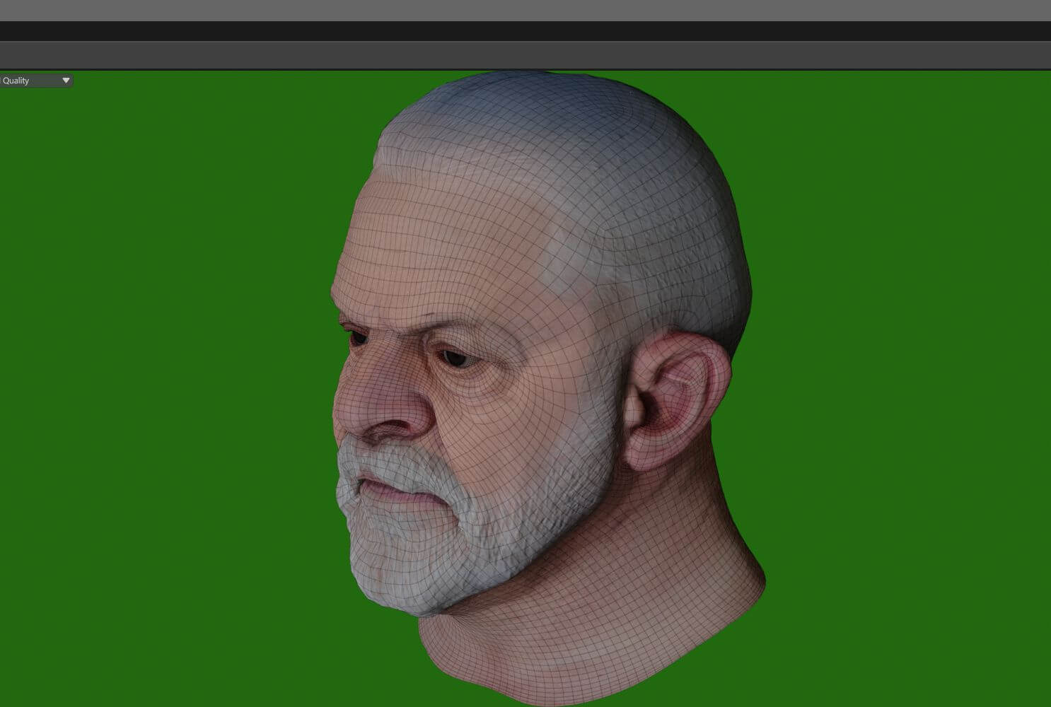 Lula da Silva &ndash Renderable Bust 3D Model