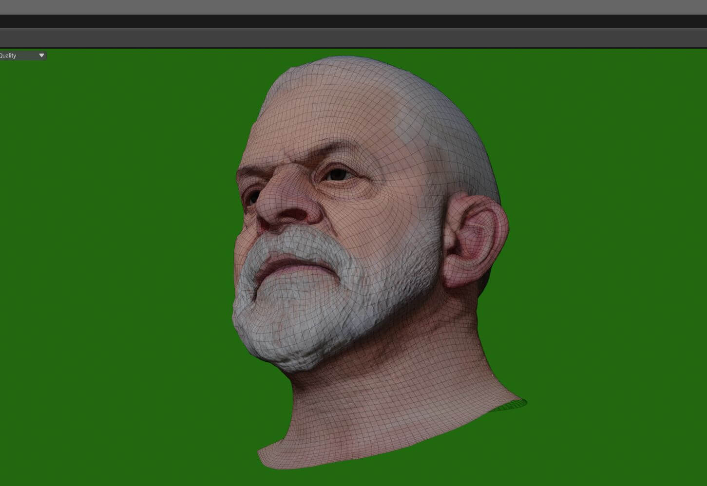 Lula da Silva &ndash Renderable Bust 3D Model