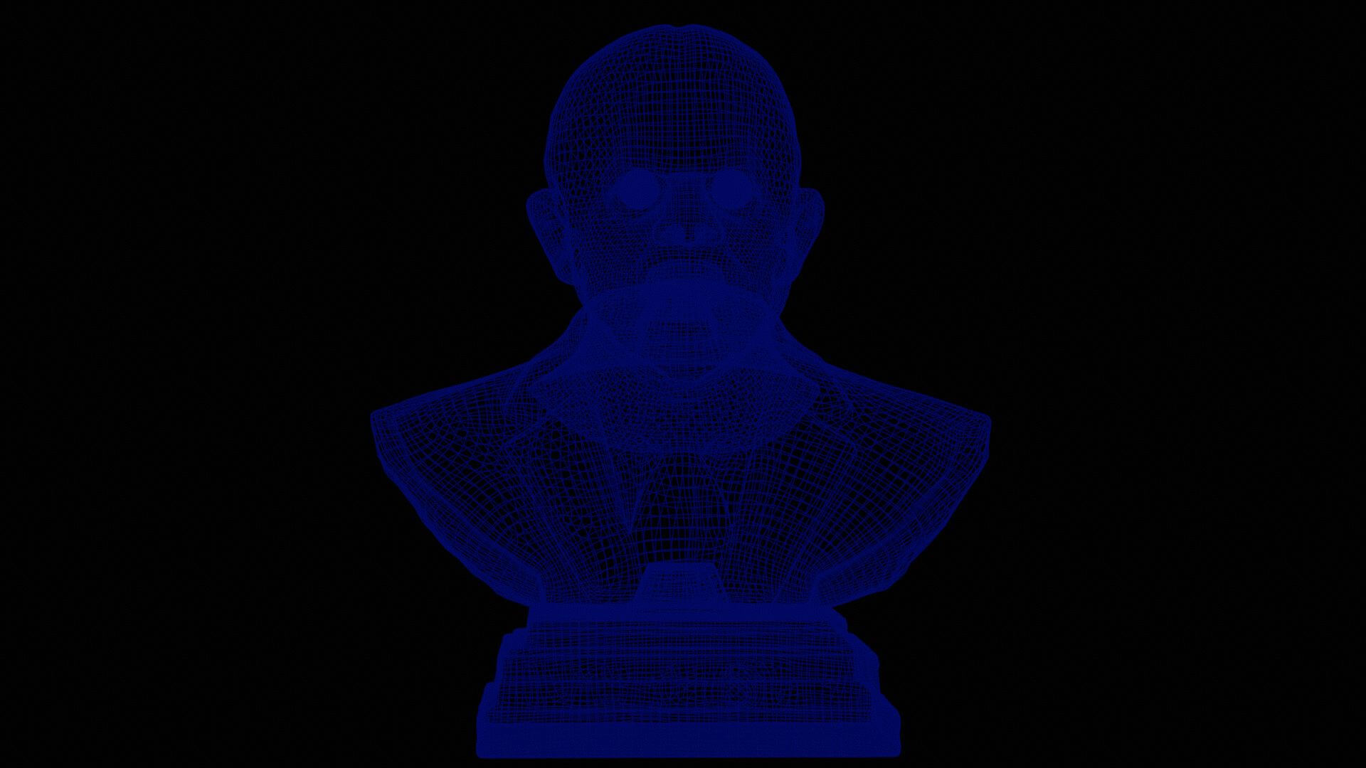Lula da Silva &ndash Renderable Bust 3D Model