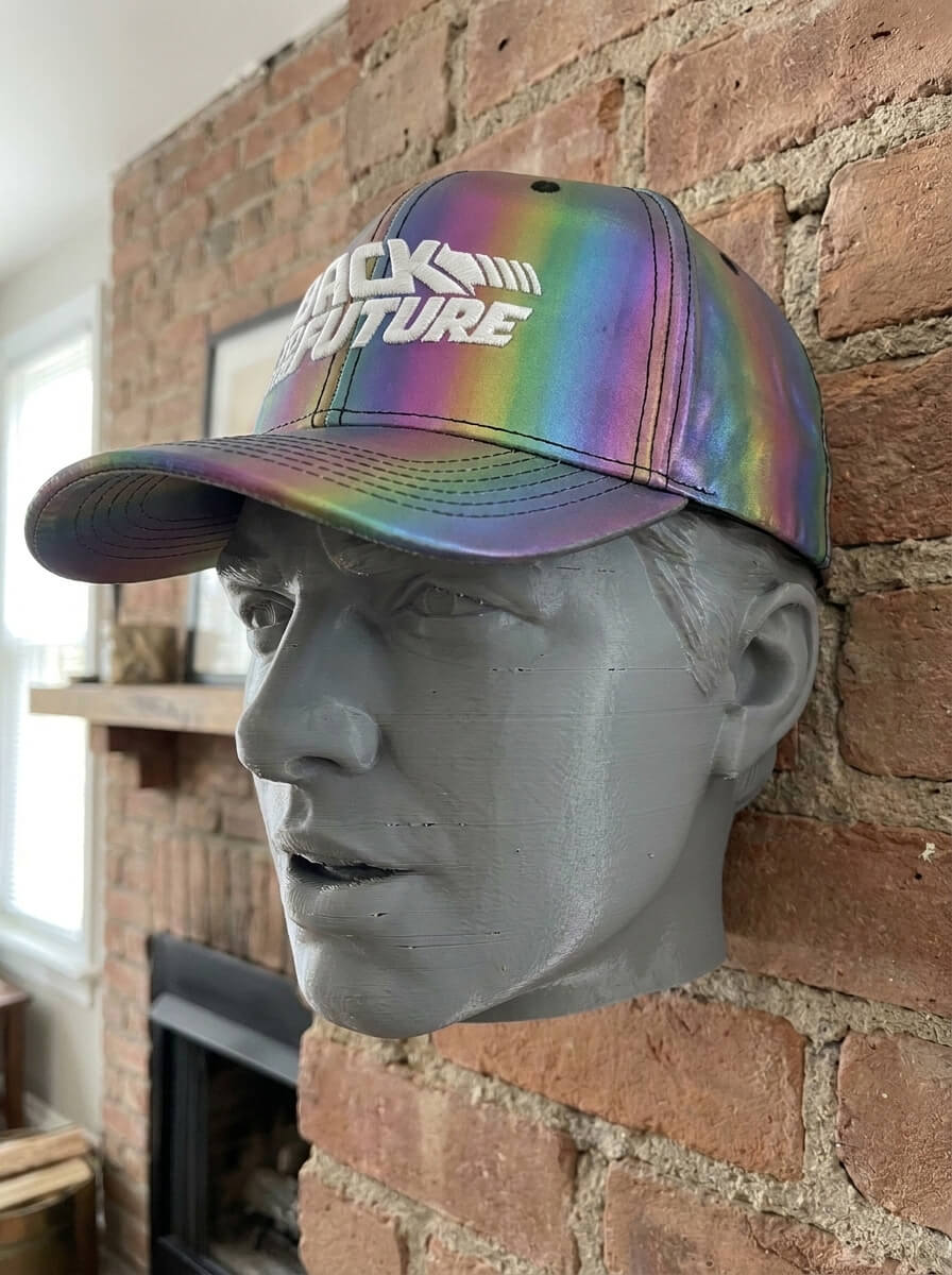 Marty McFly Multi-Use Head Hanger 3D Model