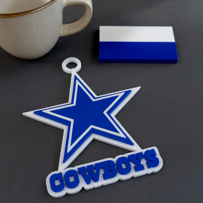 NFL Dallas Cowboys Keychan Logo Printable