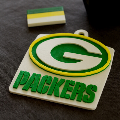 NFL Green Bay Packers Keychan Logo Printable
