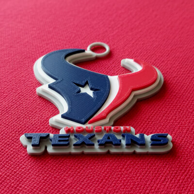 NFL Houston Texans Keychan Logo Printable