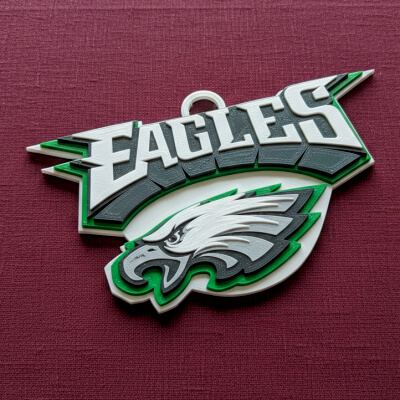 NFL Philadelphia Eagles Keychan Logo Printable