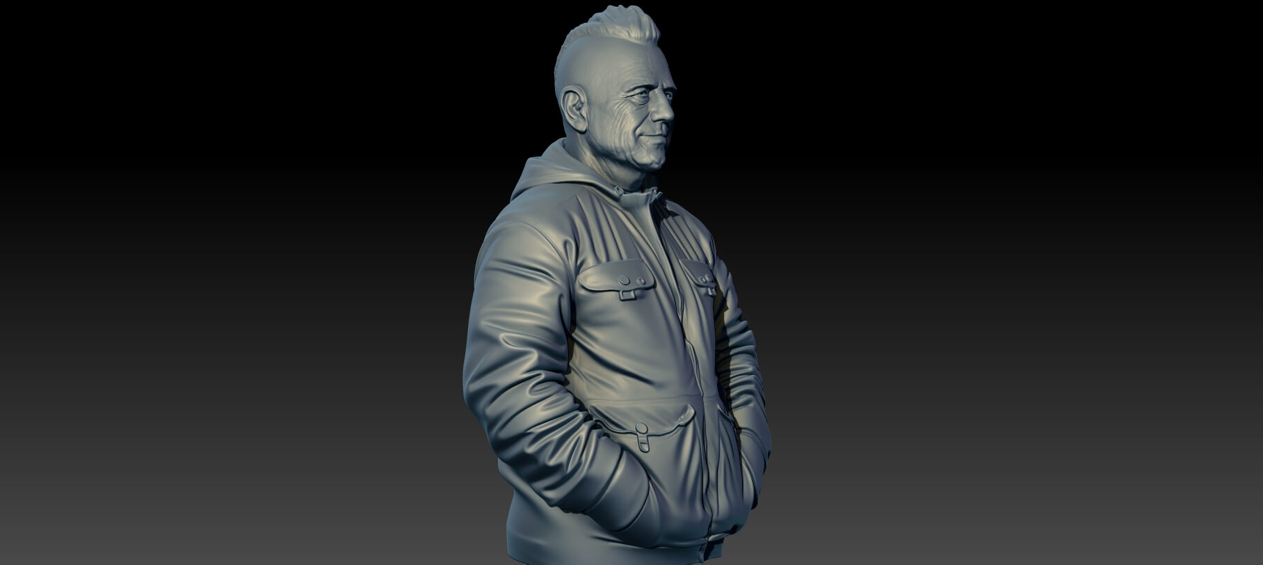 Ricardo Iorio &ndash 3D Printable Bust 3D Model