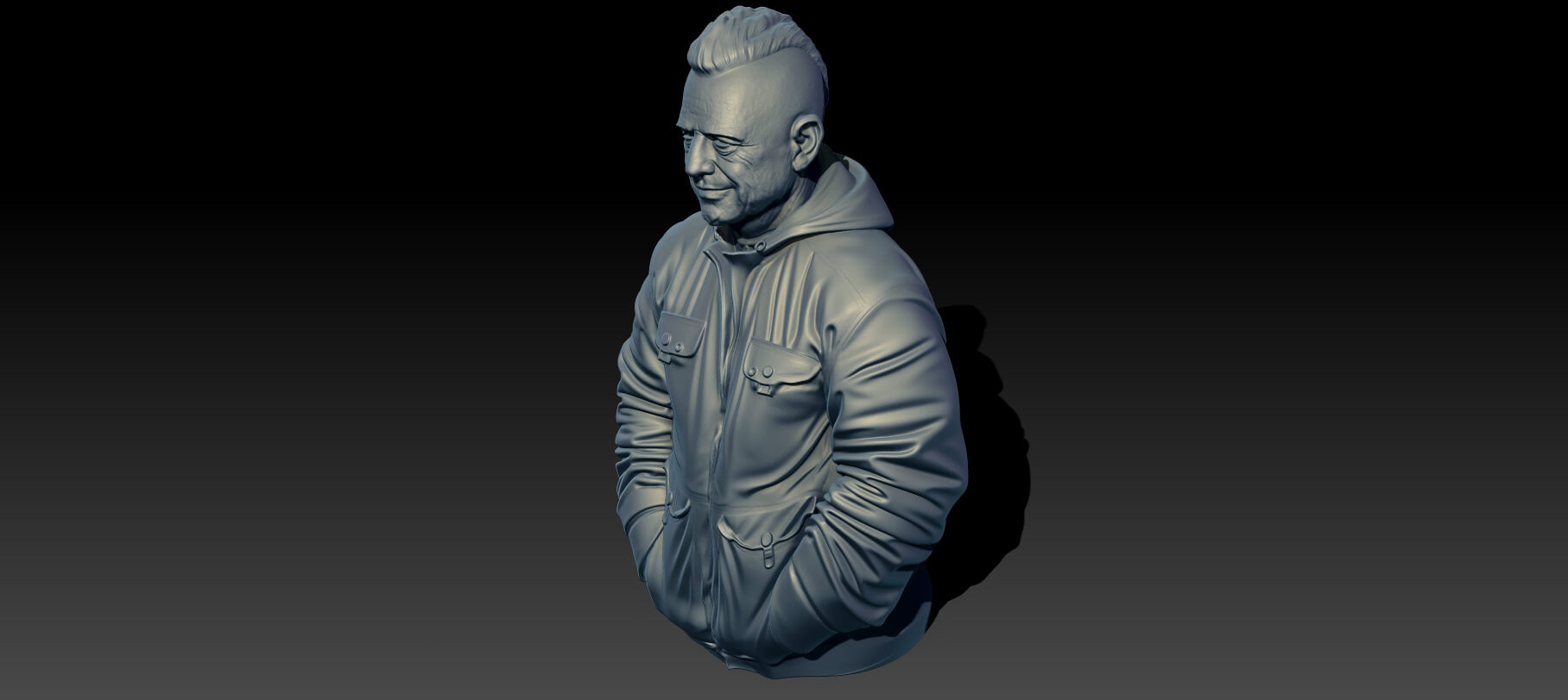 Ricardo Iorio &ndash 3D Printable Bust 3D Model