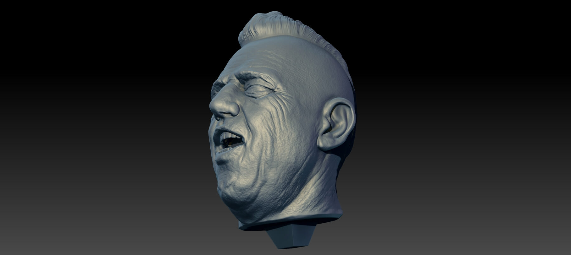 Ricardo Iorio &ndash 3D Printable Bust 3D Model