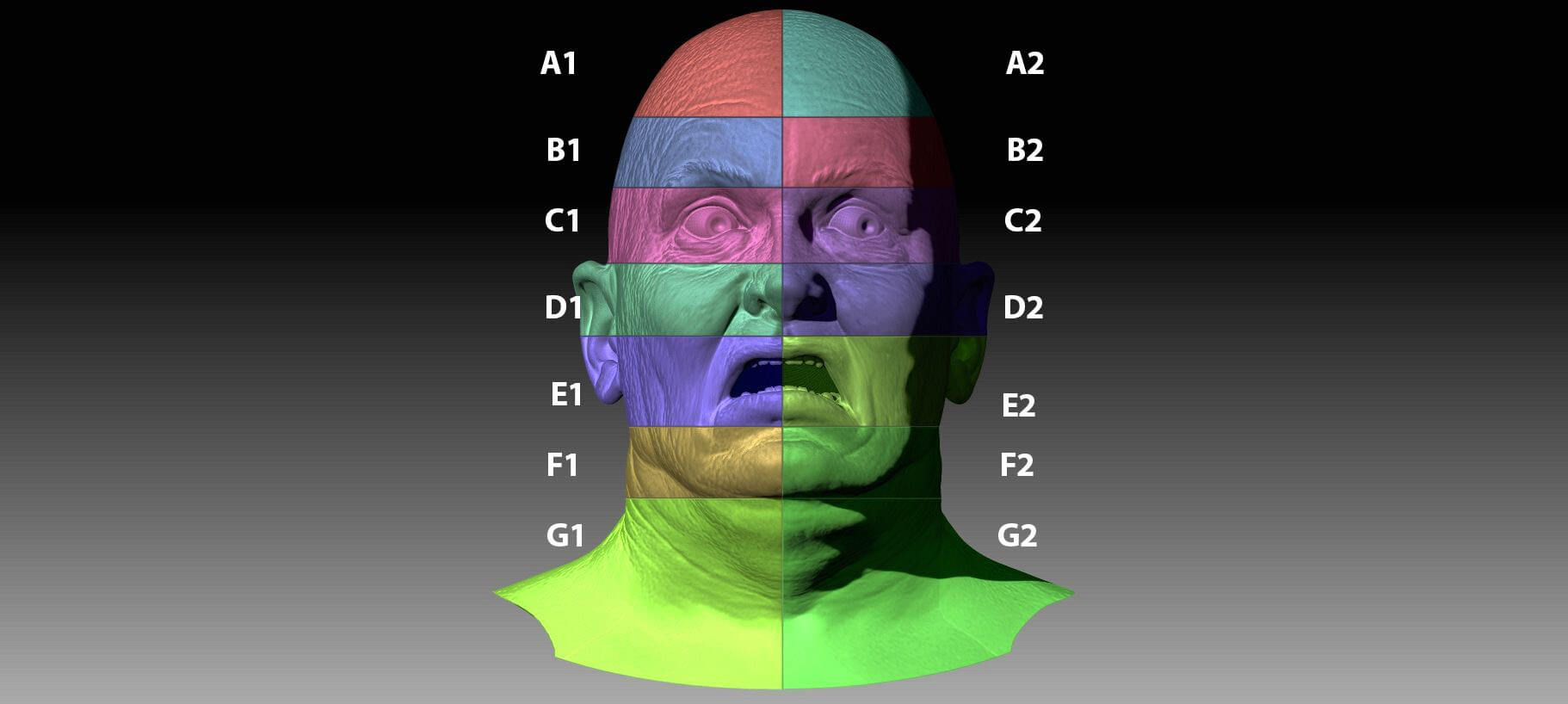 Total Recall 1990 &ndash Lady Mars Head Full Size 3D Model