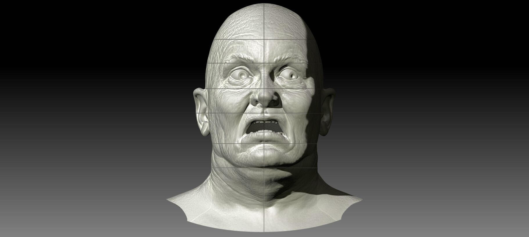 Total Recall 1990 &ndash Lady Mars Head Full Size 3D Model