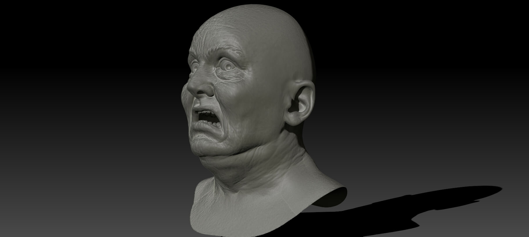 Total Recall 1990 &ndash Lady Mars Head Full Size 3D Model