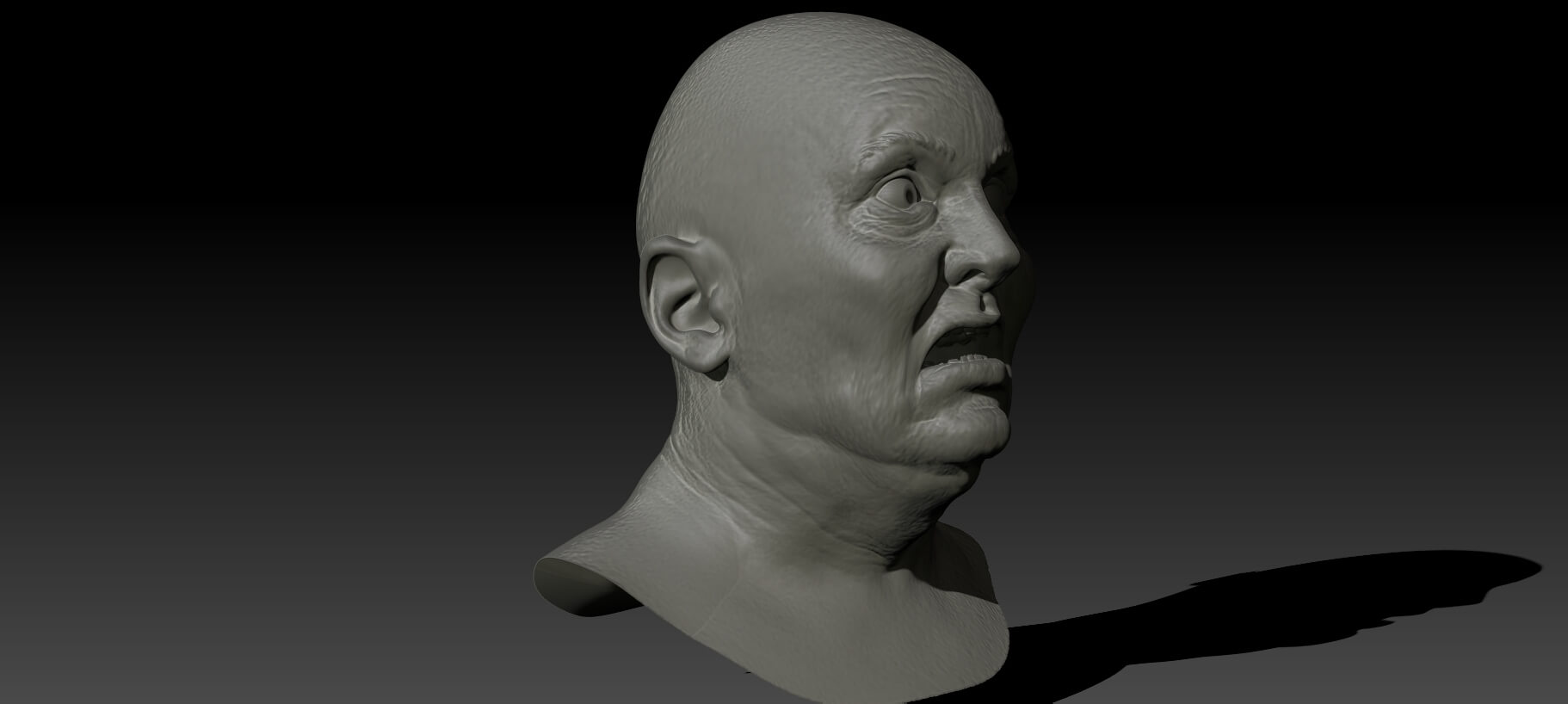 Total Recall 1990 &ndash Lady Mars Head Full Size 3D Model