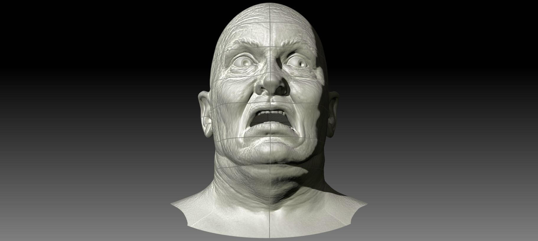Total Recall 1990 &ndash Lady Mars Head Full Size 3D Model