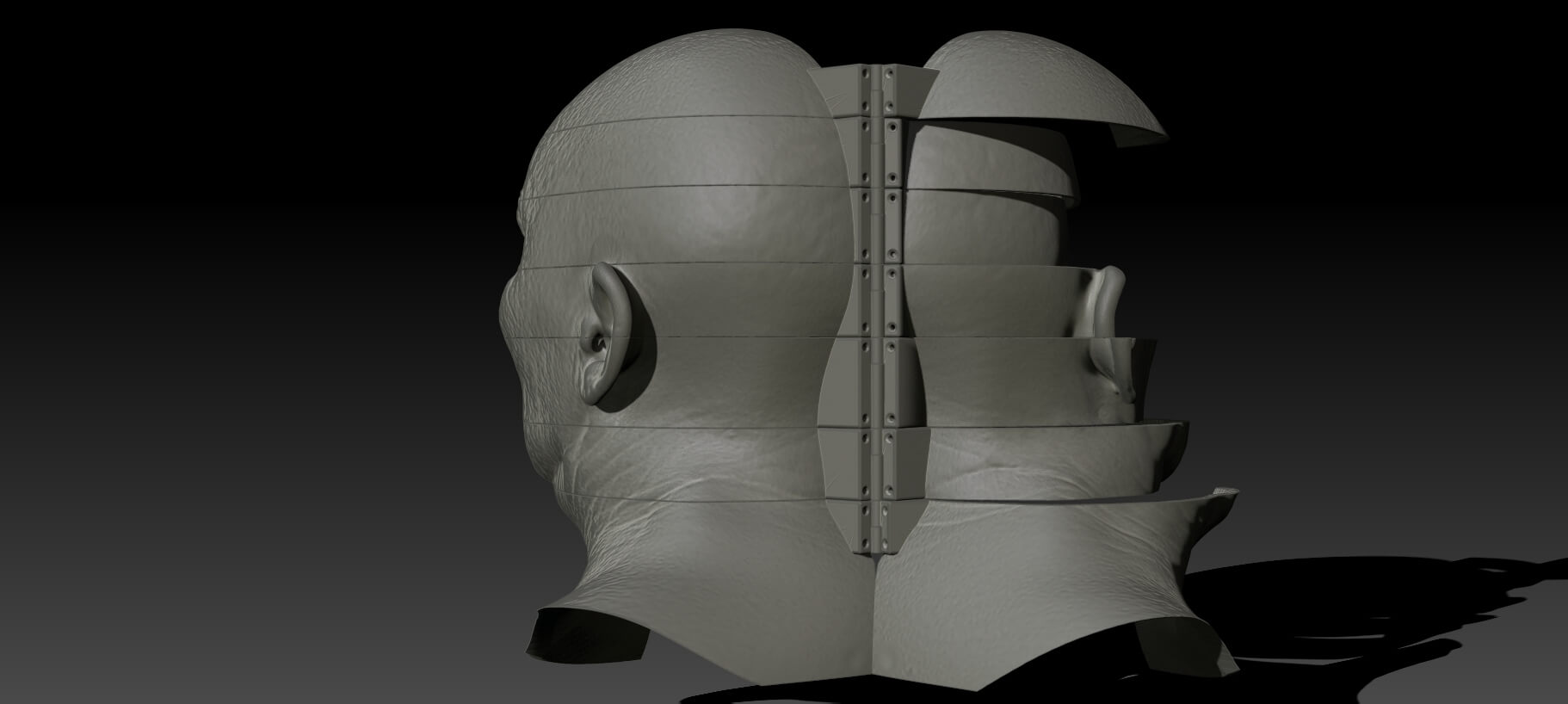 Total Recall 1990 &ndash Lady Mars Head Full Size 3D Model