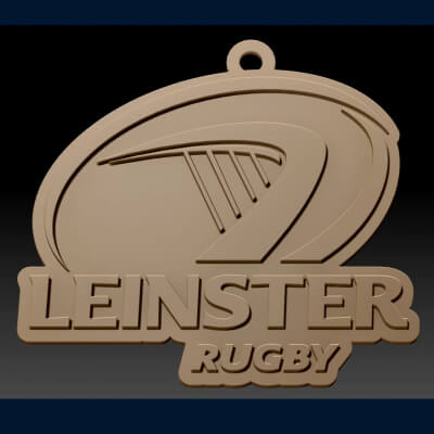 URC Leinster – Color Printable Keychain