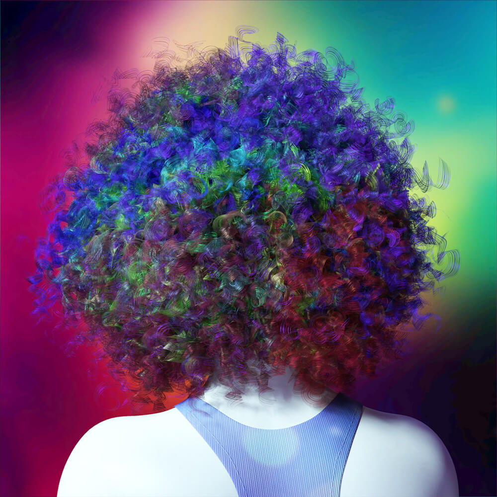 Bumbles Clown Hair for G8/G9 DAZ Daz Content