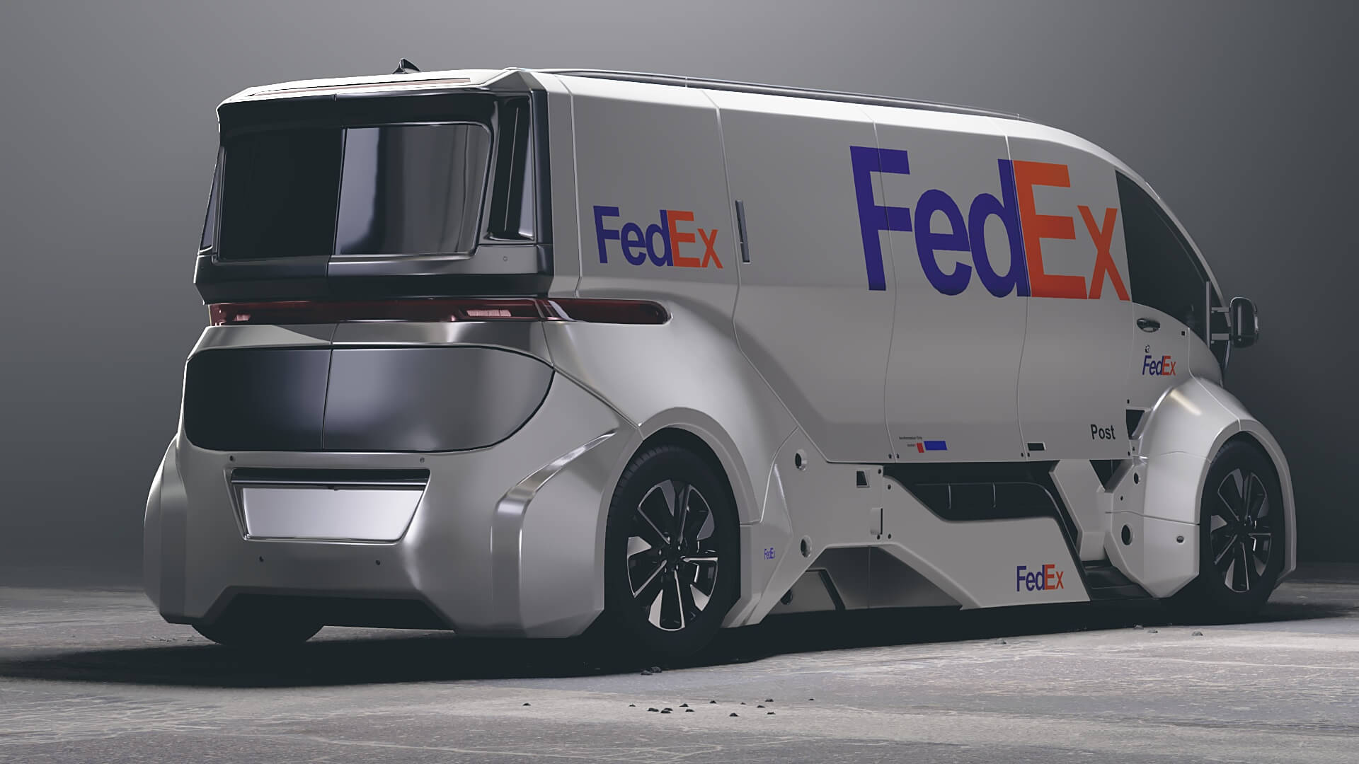 SciFi Truck 3D Render, Digital Artwork by darksider64