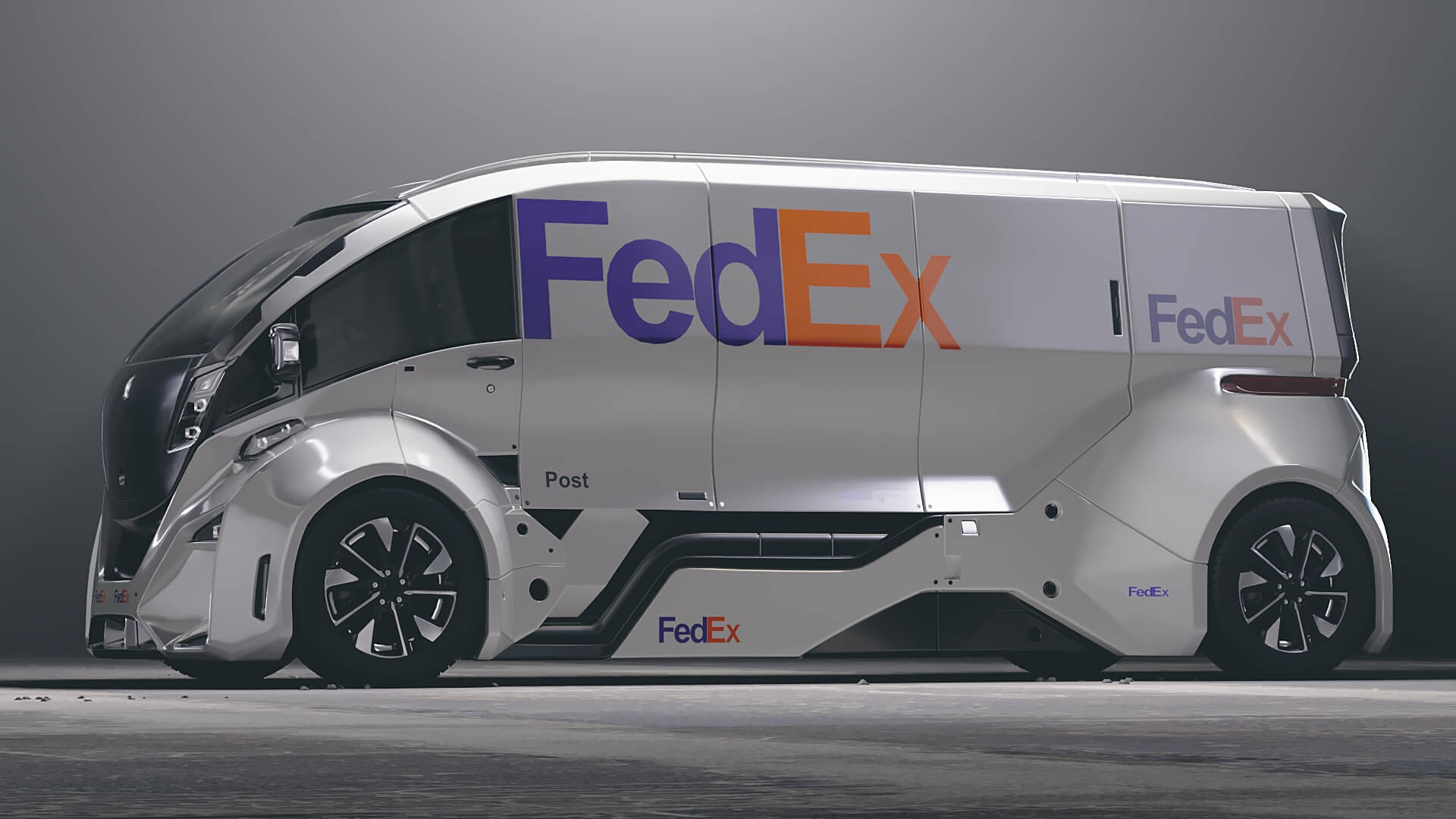 SciFi Truck 3D Render, Digital Artwork by darksider64