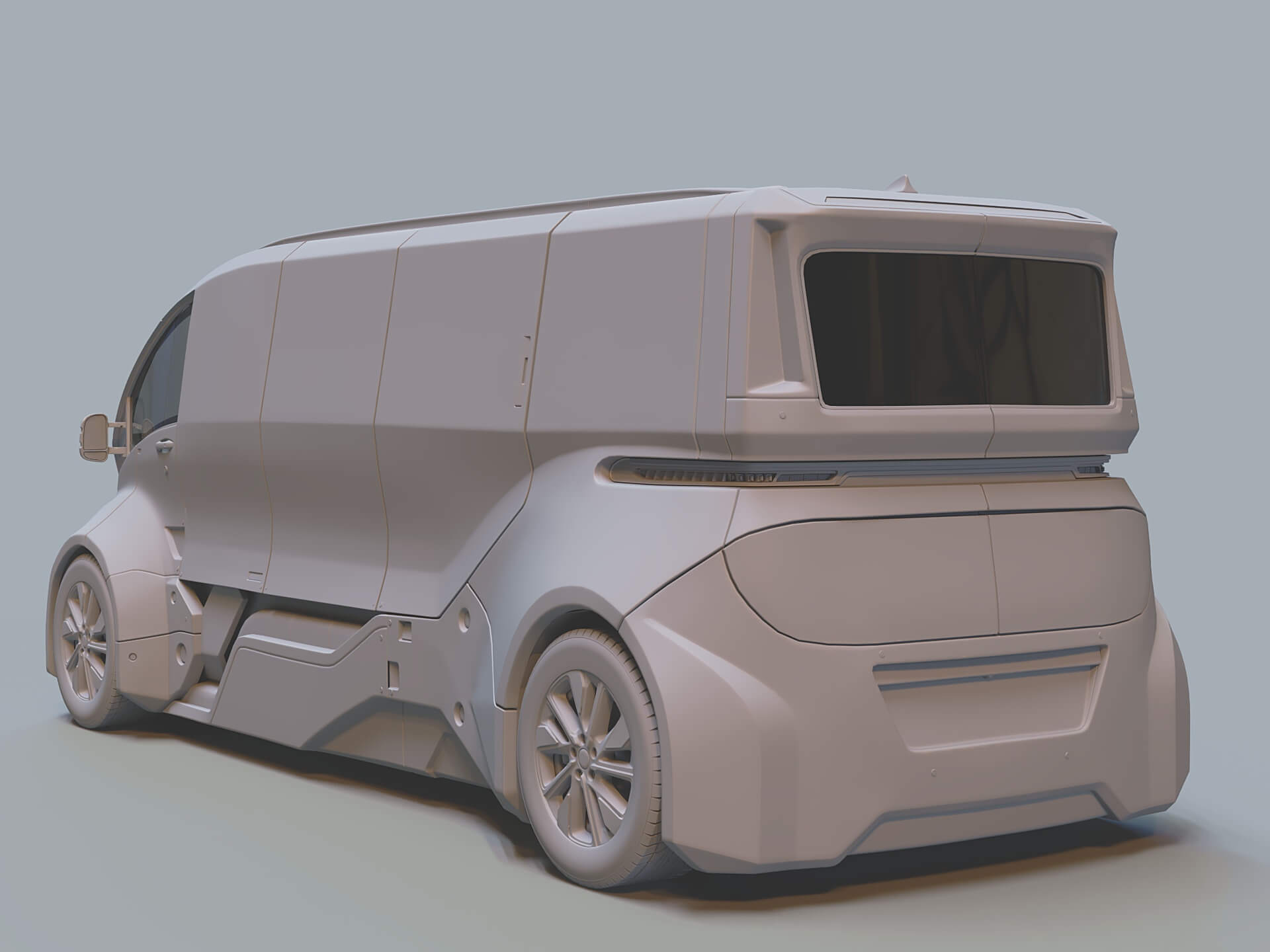 SciFi Truck 3D Render, Digital Artwork by darksider64