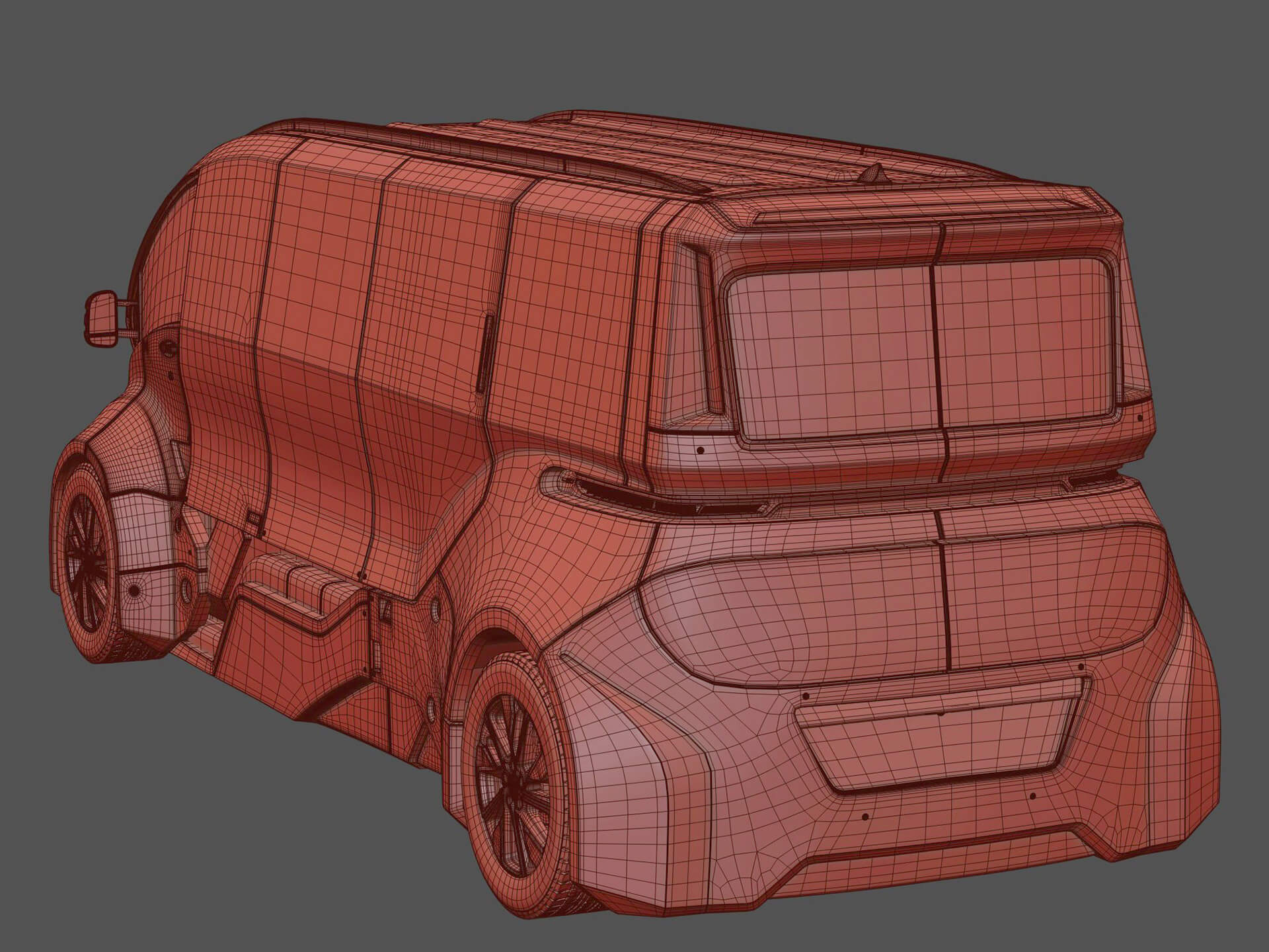 SciFi Truck 3D Render, Digital Artwork by darksider64