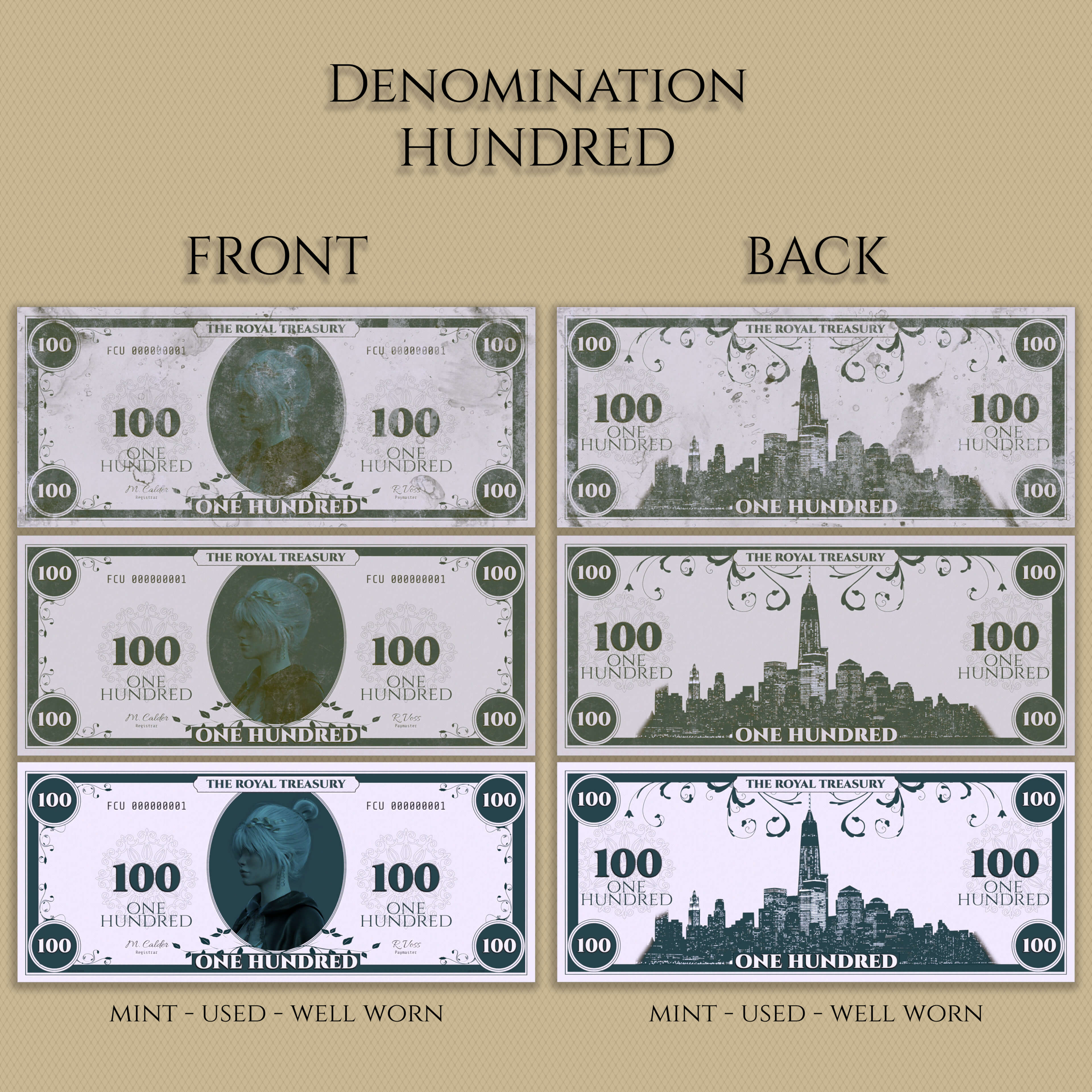 DTK Universal Currency - Generic Money Props Daz Content