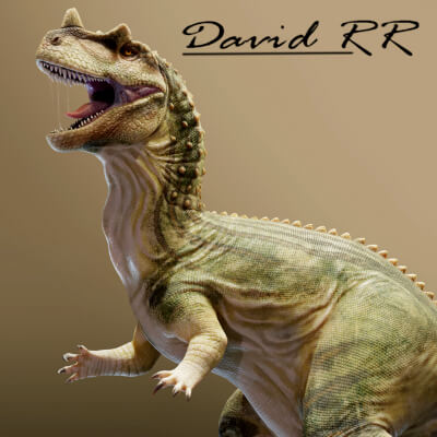 Ceratosaurus Retro – Animation-Ready 3D Model