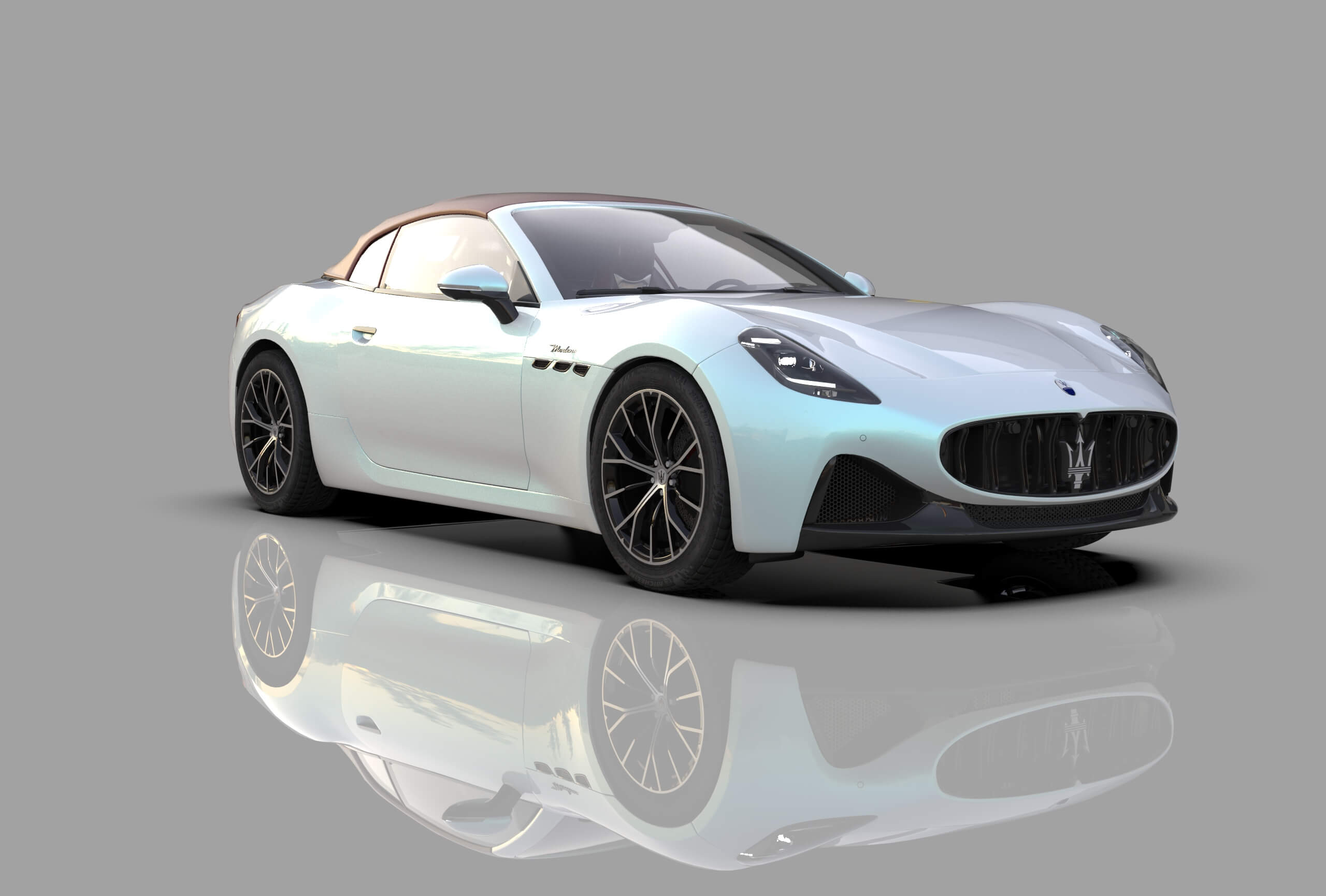 Maserati GranCabrio Modena 2023 HQinterior 3D Model