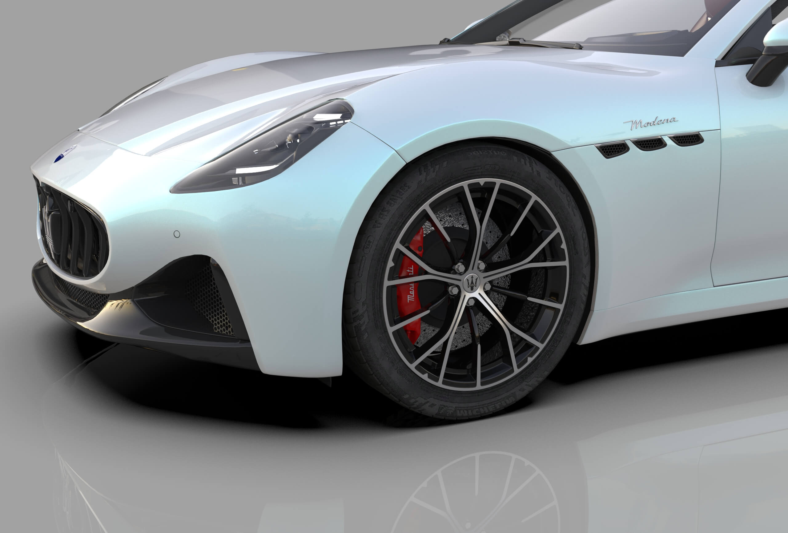 Maserati GranCabrio Modena 2023 HQinterior 3D Model