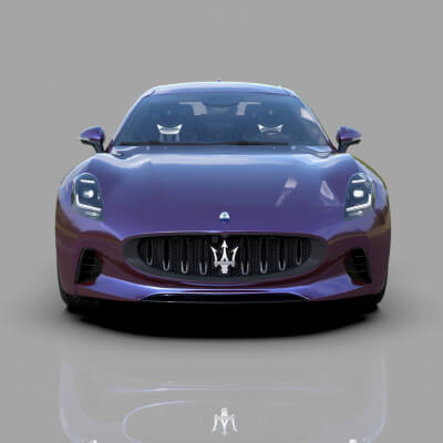 Maserati GranTurismo Folgore 2023 HQInterior and Engine