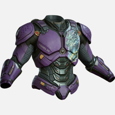 Sci-Fi Chest Armor P06