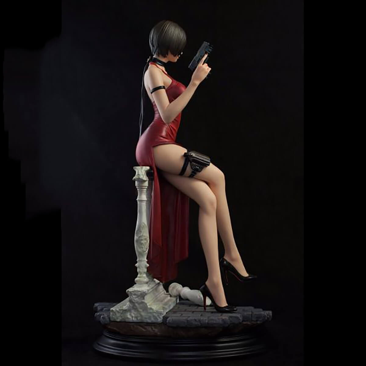 Ada Wong Resident Evil Figure 3D Print Model 3D Model