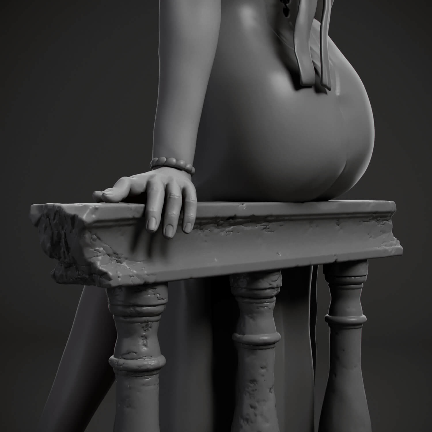 Ada Wong Resident Evil Figure 3D Print Model 3D Model