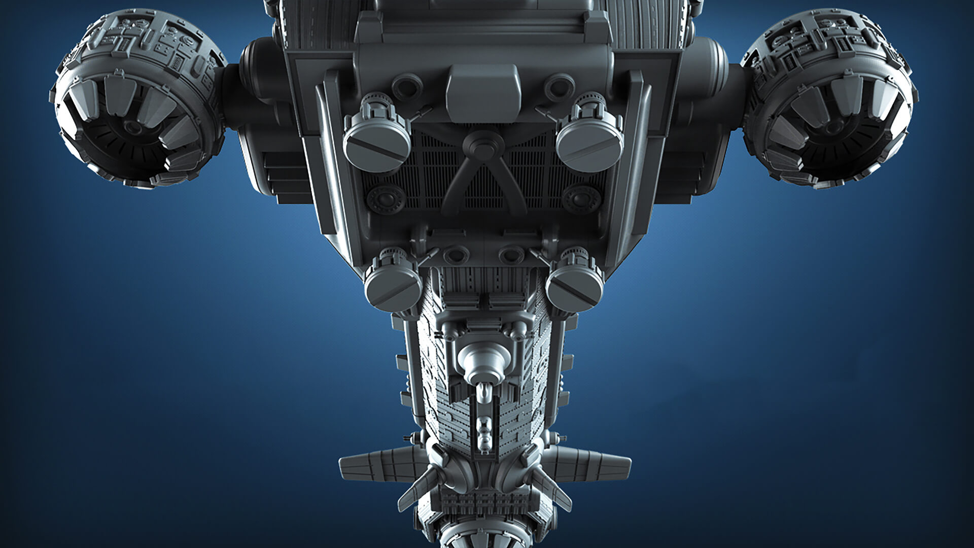Ausmerzer Wolfenstein Battleship 3D Print Model 3D Model