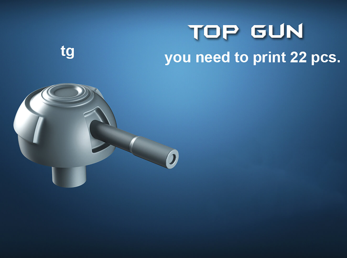 Ausmerzer Wolfenstein Battleship 3D Print Model 3D Model