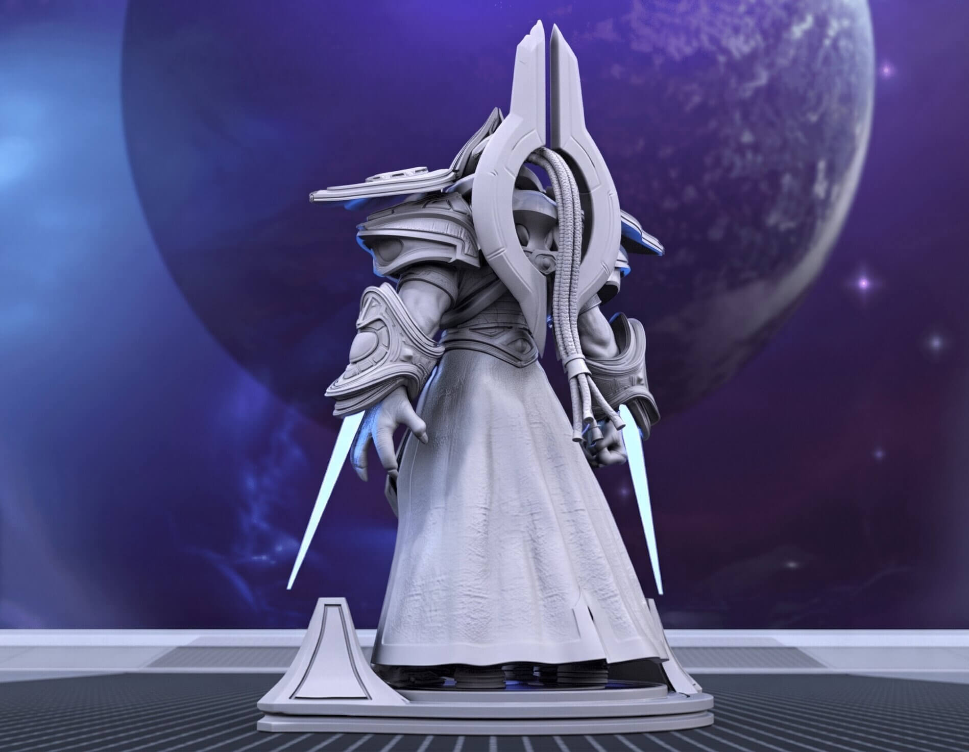 StarCraft Artanis Figure 3D Print Model 3D Model