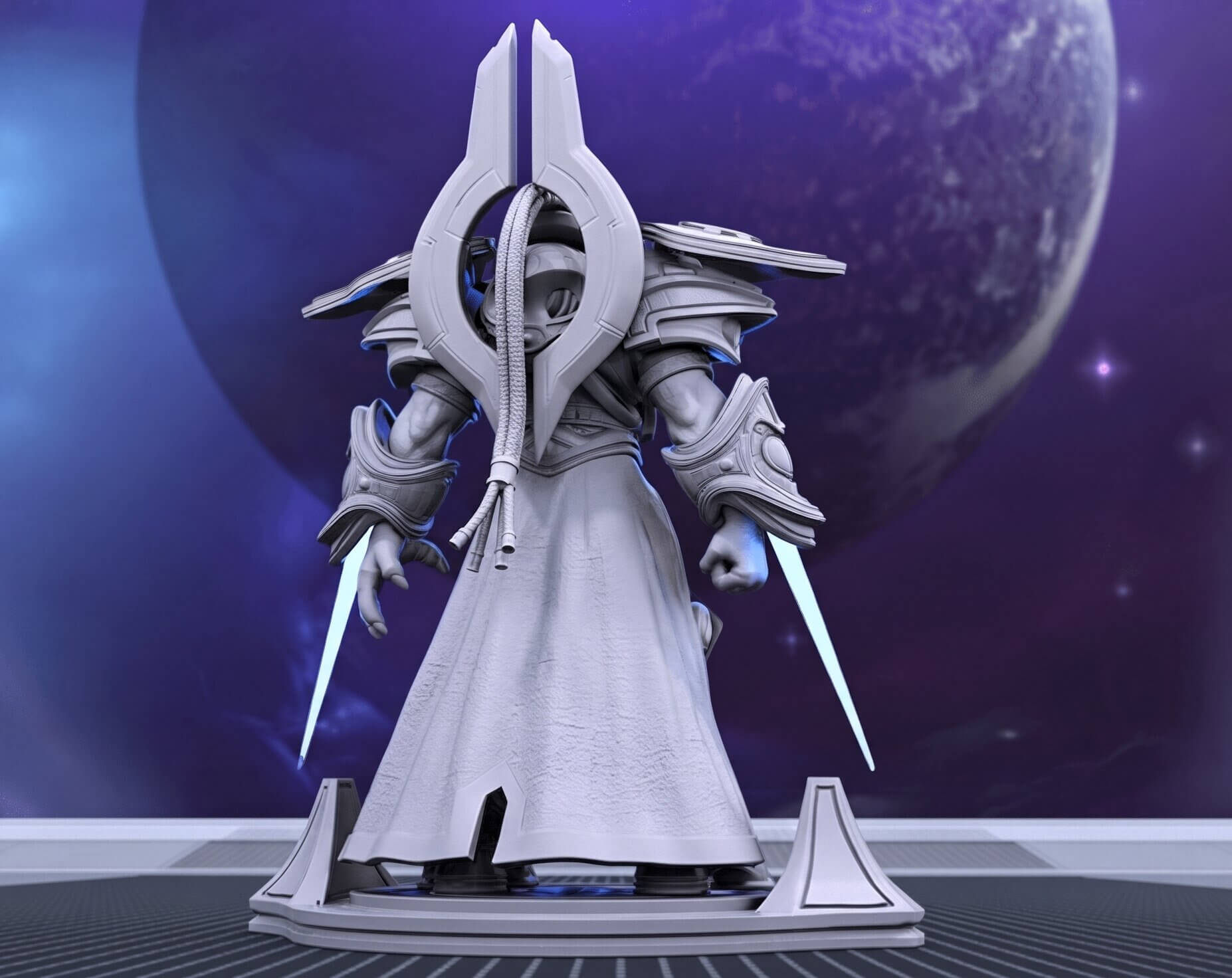 StarCraft Artanis Figure 3D Print Model 3D Model