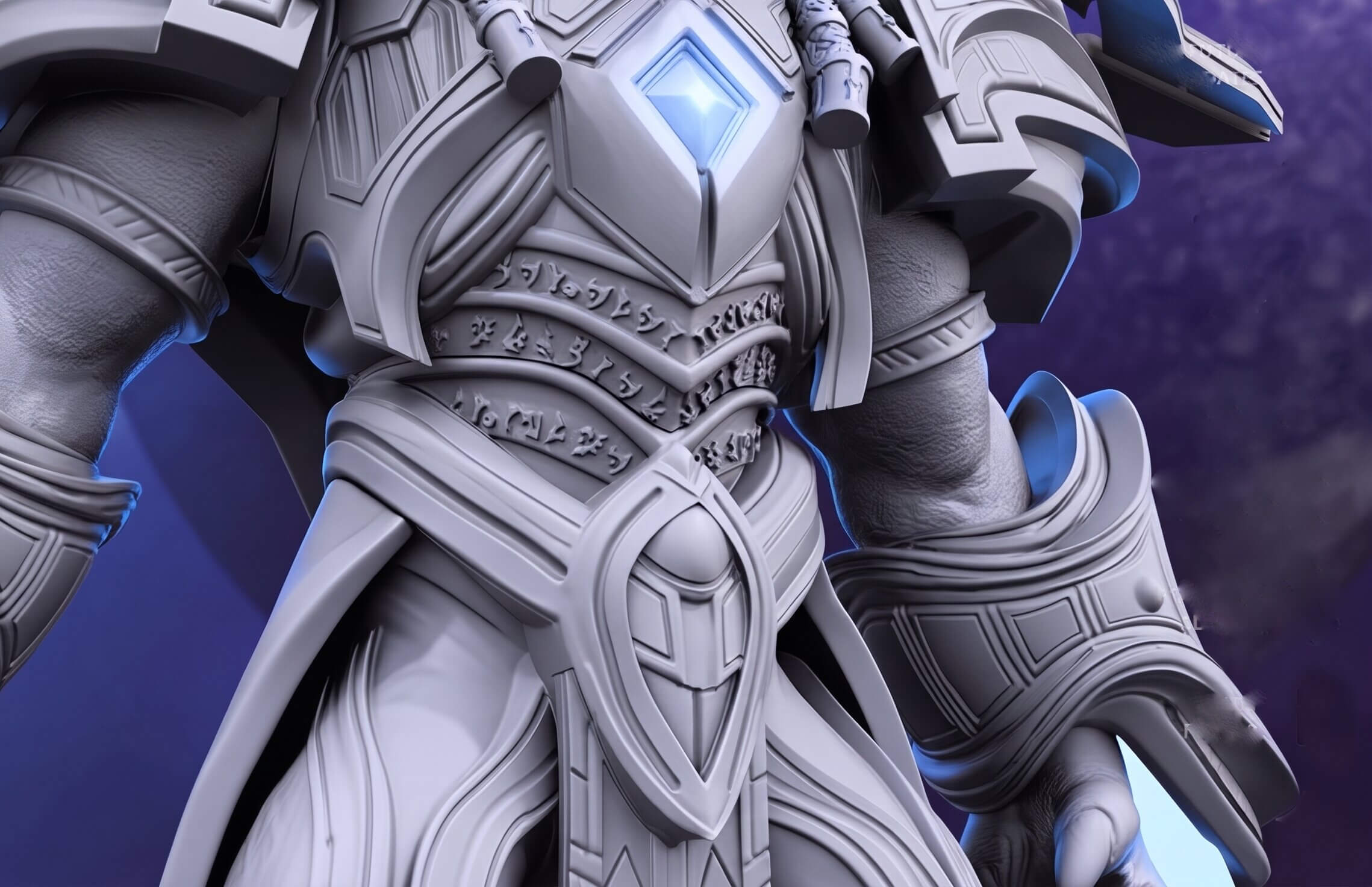 StarCraft Artanis Figure 3D Print Model 3D Model